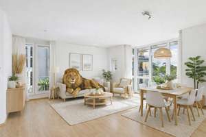 SCHWIND IMMOBILIEN - exklusive 3-Zimmerwohnung mit Balkon, Tiefgaragenplatz +  Fernsicht in Bestlage – Die vollständige Adresse der Immobilie erhältst du vom Anbieter., 64297 Eberstadt, Darmstadt – Vorschaubild 7