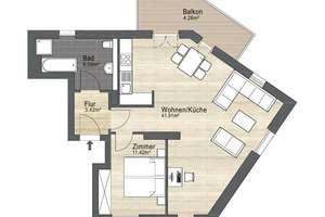 Wohnen im Erstbezugnach Bau! – durchdachter Grundriss & großzügiger Balkon – Speyerer Str. 26, 10779 Schöneberg, Berlin – Vorschaubild 10