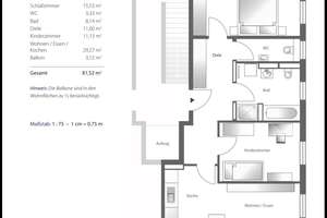 Helle 3-Zimmer-Wohnung mit Balkon und Tiefgaragenstellplatz – 81375 Neuhadern, München – Vorschaubild 13