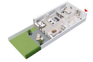 Gemütliche 3-Zimmer-EG-Wohnung im Neubau in Münster Hiltrup mit Terrasse Garten & PKW-Stellplatz – 48165 Hiltrup-Mitte, Münster – Vorschaubild 30
