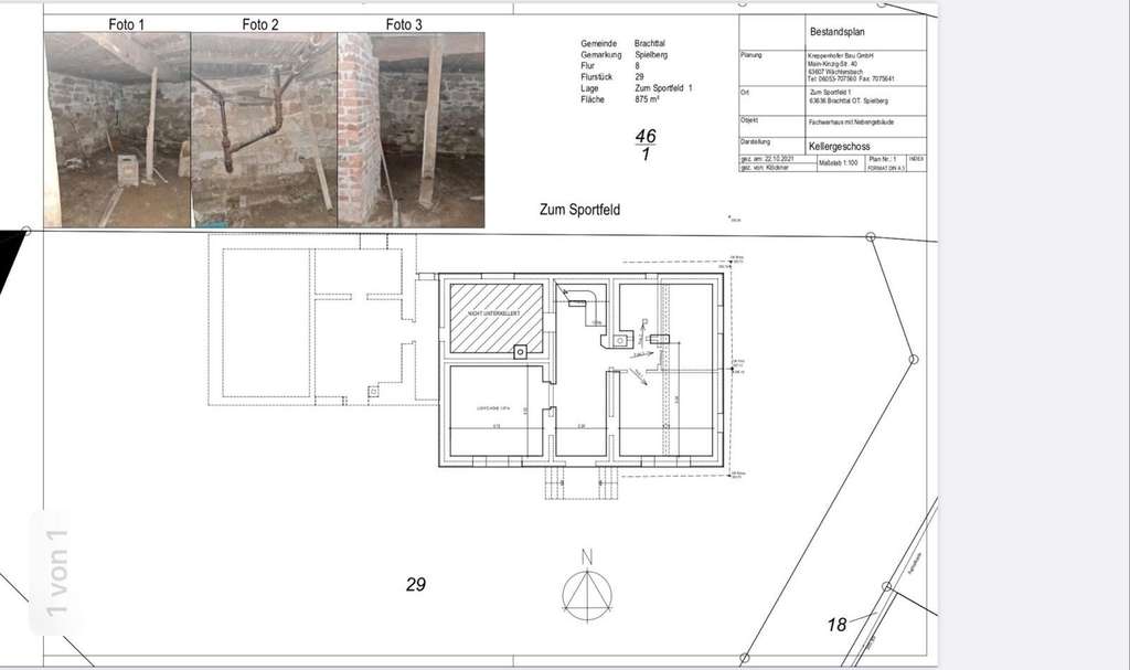 Immobilie in Brachttal - Familienfreundliches Einfamilienwohnhaus mit 2 Garagen, 2 Stellplätzen  und großer Scheune - Bild 0