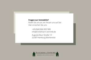 Logenplatz über der Elbe – Exquisites Anwesen in privilegierter Strandweglage – Die vollständige Adresse der Immobilie erhältst du vom Anbieter., 22587 Blankenese, Hamburg – Vorschaubild 5
