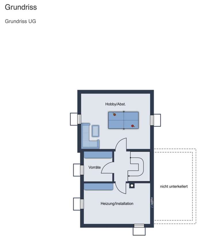 Grundriss UG