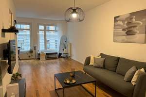 Stilvolle vollmöblierte 3-Zimmer-Wohnung mit Balkon & optionaler TG-Stellplatz im Zentrum-West – Gottschedstraße 24a, 4109 Zentrum-West, Leipzig – Vorschaubild 2