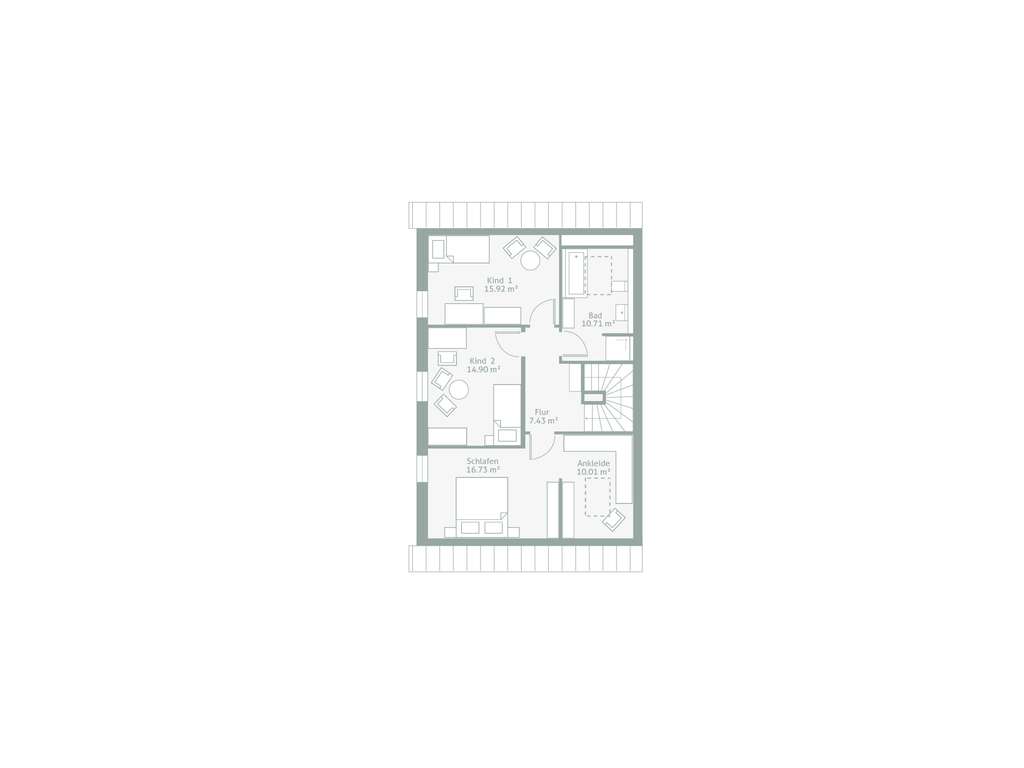 Immobilie in Markt Schwaben - Moderne Doppelhaushälfte mit Erdgeschoss und Dachgeschoss - Bild 3