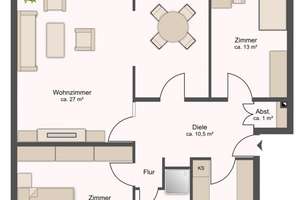 VON PRIVAT: Einzigartige 4-Zimmer-Oase (99m²) in 22339 Hummelsbüttel - Panoramafenster - TOP SANIERT – Die vollständige Adresse der Immobilie erhältst du vom Anbieter., 22339 Hummelsbüttel, Hamburg – Vorschaubild 13