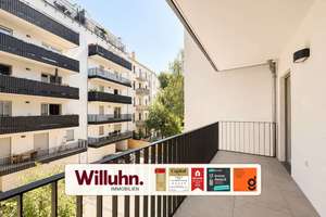 Helle 2-Raum-Wohnung | Balkon | Einbauküche | Aufzug | Energieeffizienzklasse A+ | Fahrradkeller – 4315 Volkmarsdorf, Leipzig – Vorschaubild 1