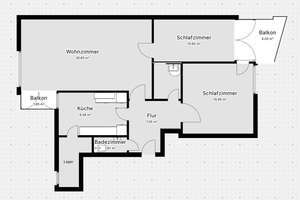 Rohdiamant in bester Charlottenburger Lage – 3-Zimmer-Whg. mit Tiefgaragenstellplatz – 10627 Charlottenburg, Berlin – Vorschaubild 25