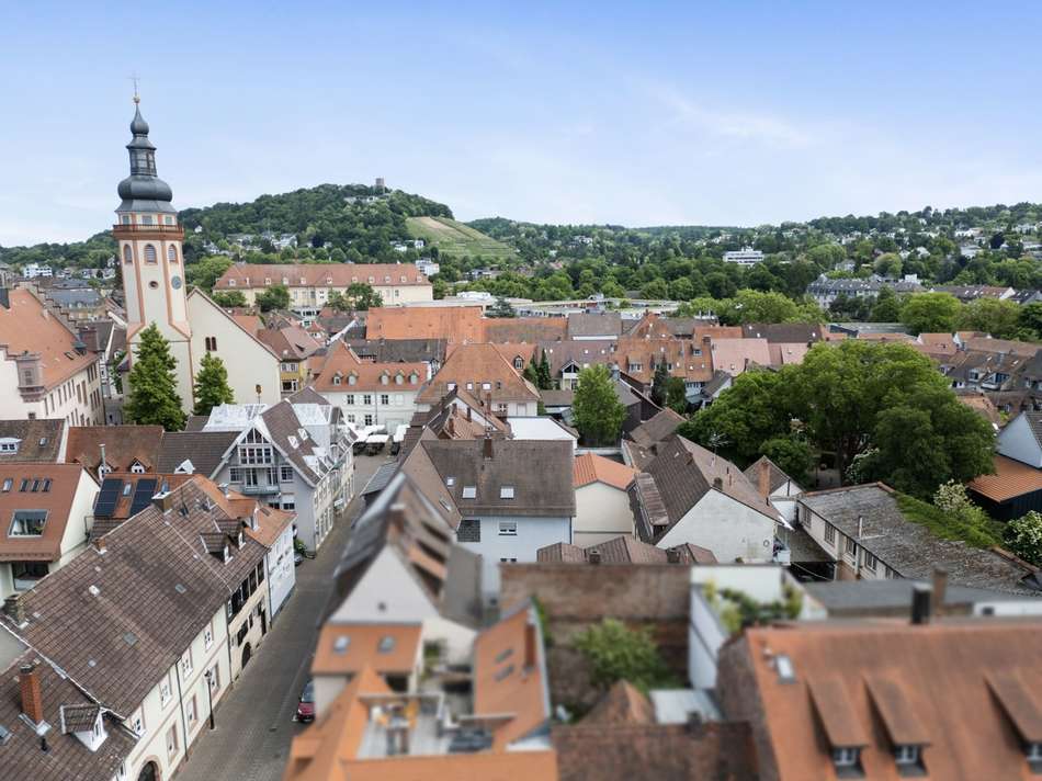 Ausblick auf Durlach mit dem T