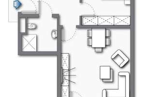 Zentrale Senioren Service-Wohnung mit Loggia in Bielefeld-Brackwede – Hauptstraße 141, 33647 Brackwede, Bielefeld – Vorschaubild 10