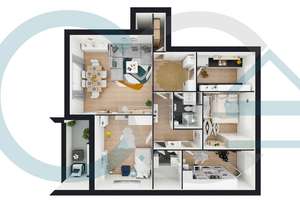 Großzügige 4-Zimmer-Wohnung direkt am Park! / Tiefgaragenstellplatz! – Die vollständige Adresse der Immobilie erhältst du vom Anbieter., 30419 Stöcken, Hannover – Vorschaubild 15