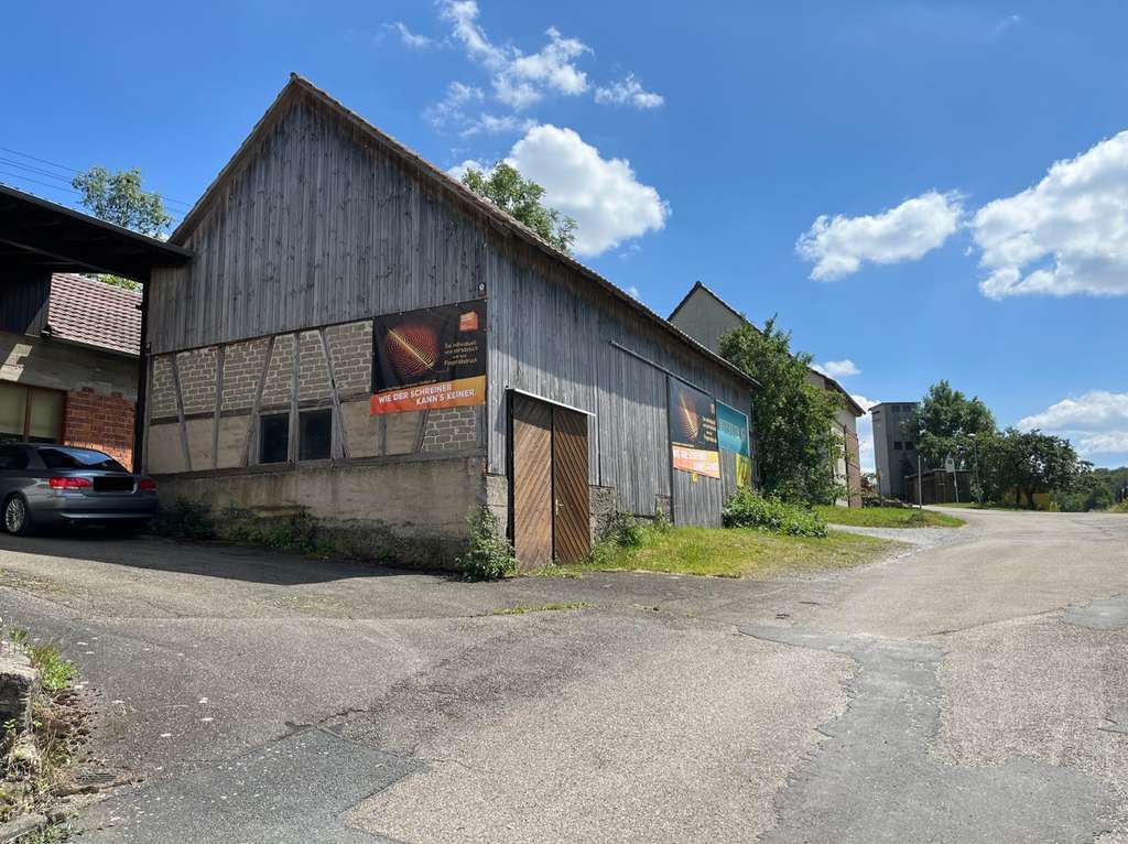 Immobilie in Ingelfingen - Großes Grundstück mit Gewerbeeinheit & Einfamilienhaus  - Ideal für Wohnen und Arbeiten vereint !! - Bild 4