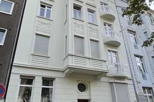 Dachterrasse, EBK, Parkett : Frisch sanierte exklusive DG-Whg. in Denkmalobjekt – 40227 Oberbilk, Düsseldorf – Vorschaubild 12