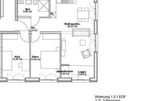 3 Zimmer Wohnung am Hubland 01.21 - mit EOF Förd. Stufe II/III – 97074 Frauenland, Würzburg – Vorschaubild 9