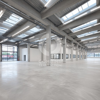 Hochwertige Neubau-Solitär-Hallenflächen in erstklassiger Lage zur Vermietung - combine Transaction