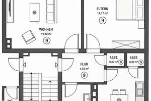 Stilvolle 2-Zimmer-Wohnung mit XXL-Terrasse in begehrter Lage von Wiesbaden - provisionsfrei  – Wilhelm-Hauff-Straße 6, 65187 Südost, Wiesbaden – Vorschaubild 6