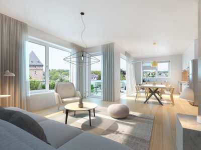 Wohnen am Doll Eck – Exklusive 2-Zimmer-Penthouswohnung mit Dachterrasse & Weitblick