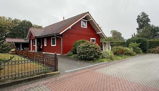 Bild von Top gepflegtes Schwedenhaus mit Außensauna in Großenkneten