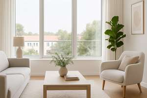 Moderne 3 Zimmer-Dachgeschoss-Wohnung - Luxusausstattung