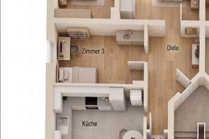 Wohnen mit Altbauflair: Helle 3-Zimmer-Wohnung mit Wintergarten, Garage & Stellplatz – Die vollständige Adresse der Immobilie erhältst du vom Anbieter., 30455 Davenstedt, Hannover – Vorschaubild 13