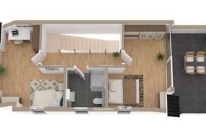 Exklusive NEUBAU-Doppelhaushälfte mit Dachterrasse, Garten und Einbauküche – Die vollständige Adresse der Immobilie erhältst du vom Anbieter., 71299 Wimsheim – Vorschaubild 3