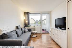 Modernisiertes & vollmöbliertes 1-Zi.-Appartement mit Süd-Loggia & hervorragender Anbindung – Landsberger Str. 291, 80687 St. Ulrich, München – Vorschaubild 8