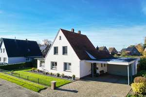 Gepflegtes Siedlungshaus auf großem Grundstück in Ovelgönne! – Die vollständige Adresse der Immobilie erhältst du vom Anbieter., 26939 Ovelgönne – Vorschaubild 1