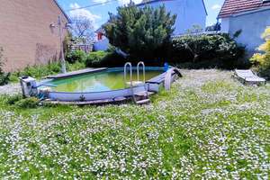 Uneinsehb. Gartenparadies mit Terrassen, Pool, Scheune+Garage, 2 Häuser/getrennt mit Innenhof etc. – Die vollständige Adresse der Immobilie erhältst du vom Anbieter., 55545 Langenlonsheim – Vorschaubild 1