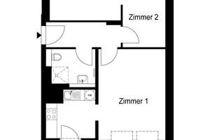 WBS 100-140  - Für die Anmietung der Wohnung ist ein amtlicher WBS 100 oder 140 für einen 2 Personen – Köpenicker Allee 135, 10318 Karlshorst, Berlin – Vorschaubild 4