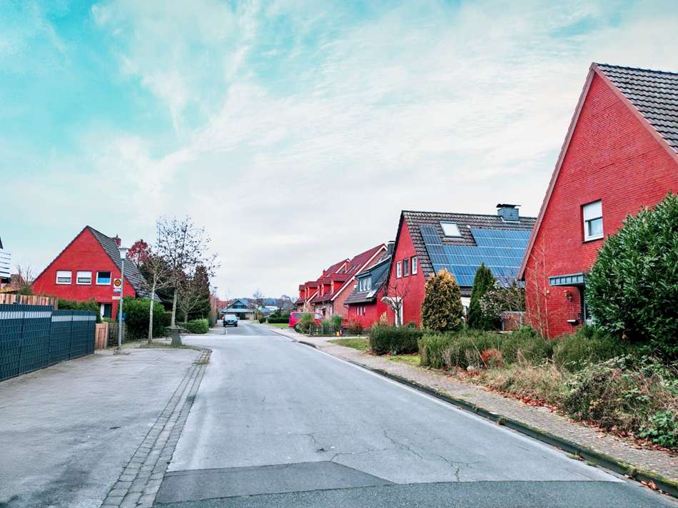 Straße Nordrichtung