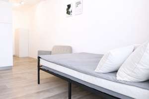Stuttgart-Stöckach: Vollmöbliertes Studio in kulturell lebendiger Lage – Die vollständige Adresse der Immobilie erhältst du vom Anbieter., 70190 Stöckach, Stuttgart – Vorschaubild 4
