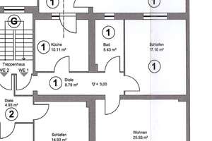 3,5 Zimmerwohnung!Willkommen im "Schiller36" mit Wintergarten und Terrasse – Schillerstrasse 36, 41464 Dreikönigenviertel, Neuss – Vorschaubild 8