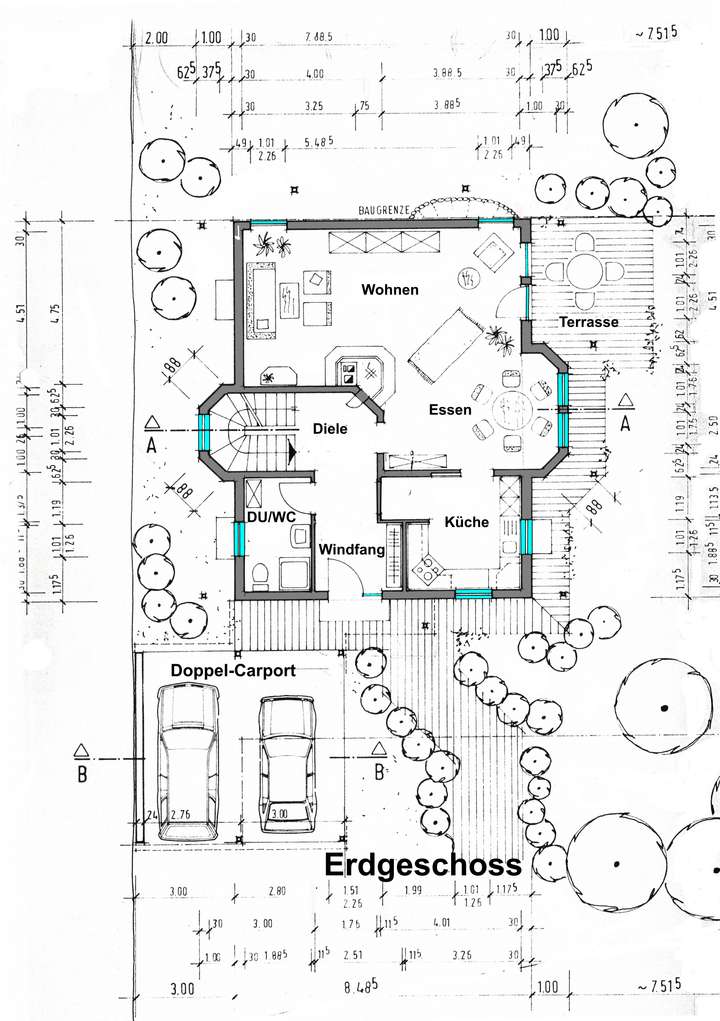 Grundriss Erdgeschoss