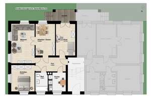 Hochparterre: 4-Zi.-Wohnung in TOP-Lage von DD-Bühlau – Die vollständige Adresse der Immobilie erhältst du vom Anbieter., 1324 Bühlau/Weißer Hirsch, Dresden – Vorschaubild 3