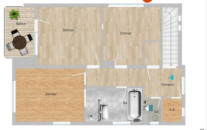 Grundriss OG animiert