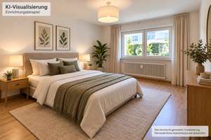 Nahe Max-Eyth-See: Freie 2,5-Zimmer-Wohnung mit Südost-Balkon  – 70378 Hofen, Stuttgart – Vorschaubild 10