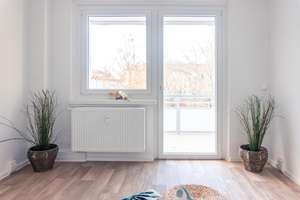 3-Raum-Wohnung mit Balkon und die Kita in der Nähe