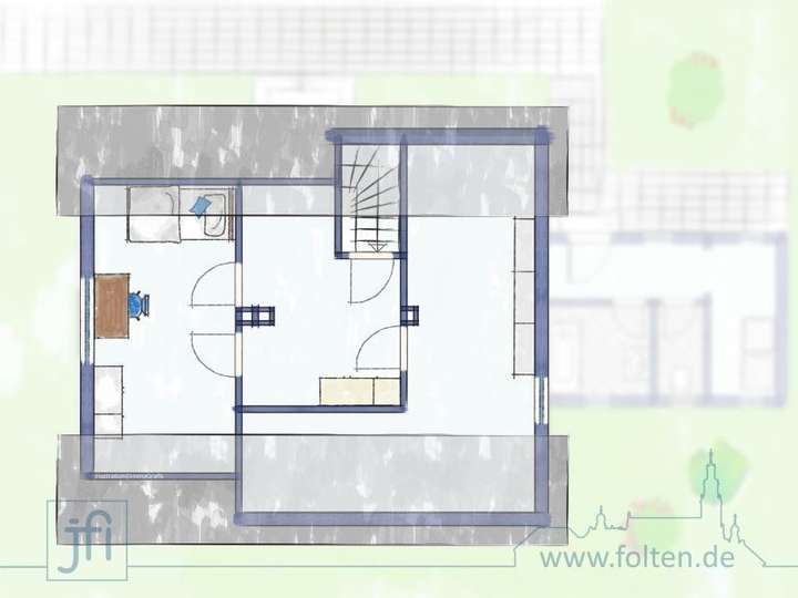 Grundriss Dachgeschoss