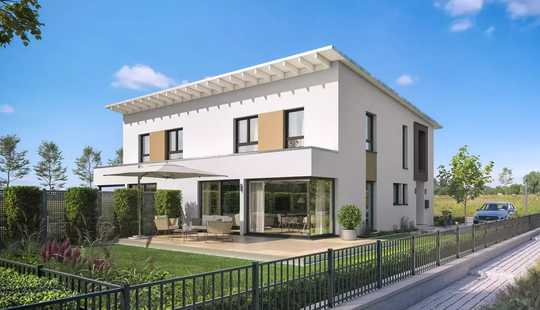 Bild von Doppelhaushälfte? Jetzt die Kosten teilen in der modernen DHH von Bien Zenker inkl. Baugrundstück!!