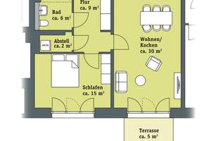 Schöne EG-Wohnung am Werdersee – Selma-Zwienicki-Straße 14, 28201 Huckelriede, Bremen – Vorschaubild 6