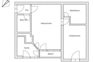 Renovierte 2-Zimmer-Wohnung mit Balkon in Neuhausen – Maria-Luiko-Str. -, 80636 Alte Kaserne, München – Vorschaubild 10