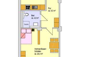 Einziehen und 2 Nettokaltmieten sparen: Apartment mit moderner Ausstattung, EBK, Walk-In-Dusche – Hansemannplatz 1, 52062 Hansemannplatz, Aachen – Vorschaubild 10