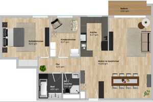 Ihr neues Zuhause! Frisch renovierte, 3-Zimmer Whg am Luitpoldpark in München auf Miet-Kauf-Basis – Rümannstrasse 2, 80804 München – Vorschaubild 14
