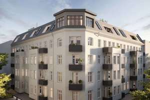 ERSTBEZUG - TOP-LAGE F'Hain | AUFDACHTERRASSE + LOGGIA | EBK | OFFENES STUDIO-APT. | MÖBLIERT | LIFT – Die vollständige Adresse der Immobilie erhältst du vom Anbieter., 10245 Friedrichshain, Berlin – Vorschaubild 2