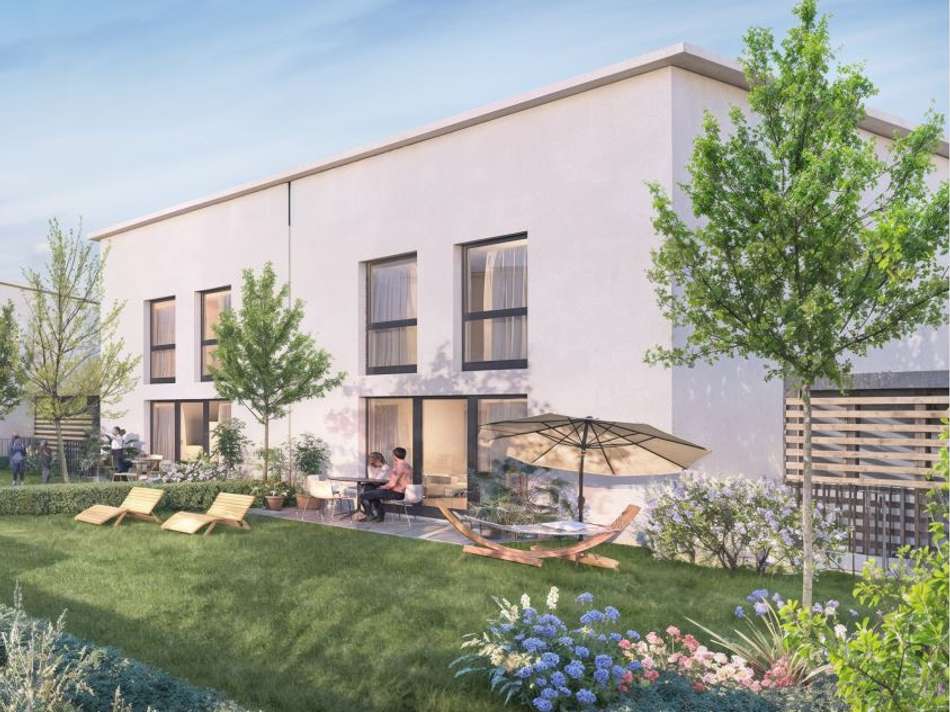 Ansicht Gartenseite, Beispiel