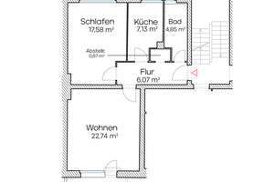 Helles Apartment mit Balkon – ohne Provision – Bruchwitzstraße 14c, 12247 Lankwitz, Berlin – Vorschaubild 12