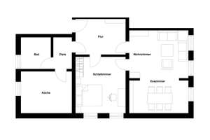 Möblierte u. sanierte 2-Zimmer-Altbau-Wohnung im Östlichen Ringgebiet – Steige 9, 38102 Östliches Ringgebiet, Braunschweig – Vorschaubild 9