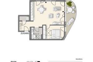 2-Zi. Wohnung - 2.OG | Neubautraum - 4living Weinsberg – Linsenbergstraße 9, 74189 Weinsberg – Vorschaubild 9
