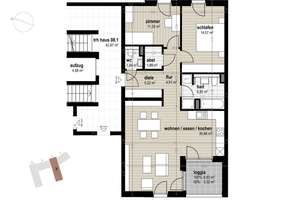 3-Zi.-Whg., 85,6 qm im 4. OG - SÜD STADT MITTE - ZUHAUSE MITTEN IN NEU-ULM – Die vollständige Adresse der Immobilie erhältst du vom Anbieter., 89231 Neu-Ulm – Vorschaubild 13