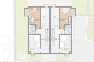 Neubau-Doppelhaushälften (KfW 40) in familienfreundlicher Top-Wohngegend nahe Main und City – 60599 Sachsenhausen-Süd, Frankfurt am Main – Vorschaubild 6